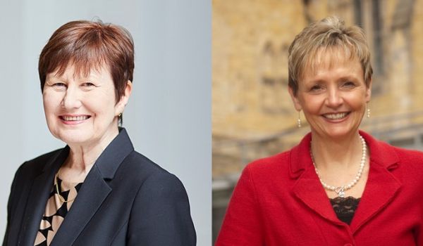 Kathryn Watson and Jackie Ford