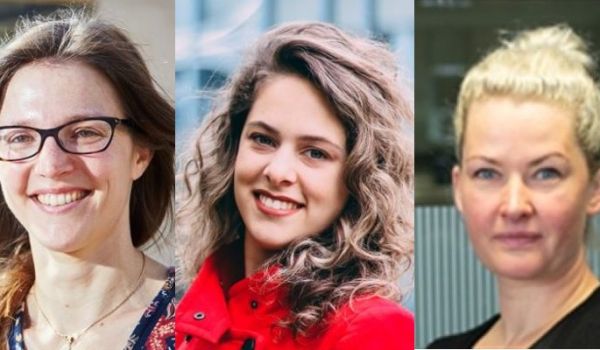 Annina Kaltenbrunner, Bianca Orsi and Sophia Kuehnlenz