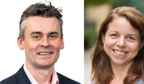 Chris Forde and Emma Russell