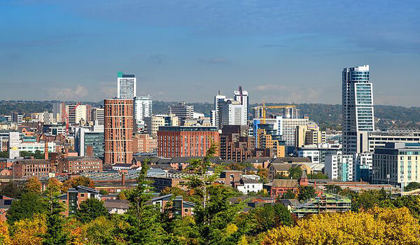 Photograph of Leeds skyline