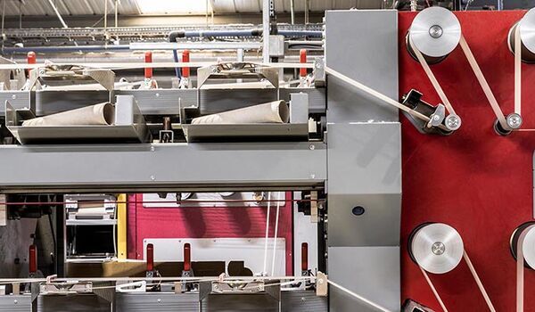 A close up image of machinery