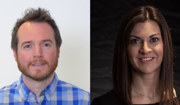 Matthew Davis and Helen Hughes