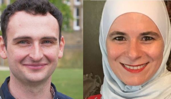 Peter Gittins and Deema Refai