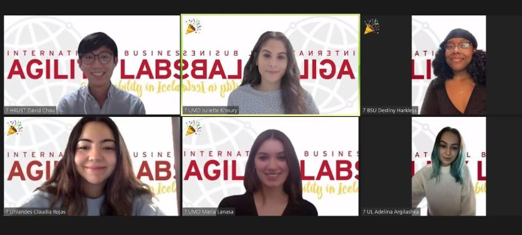 Leeds students reach the final of International Business Agility Lab