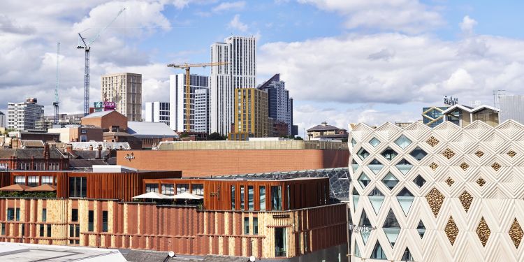 Leeds City centre skyline 1