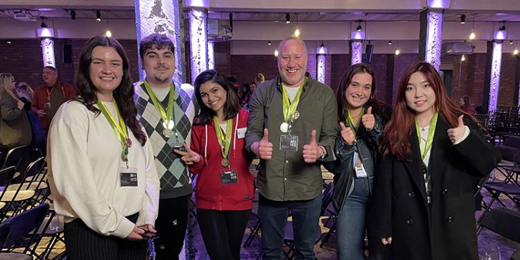 MA Advertising and Design student wins opportunity to work with a Dragon