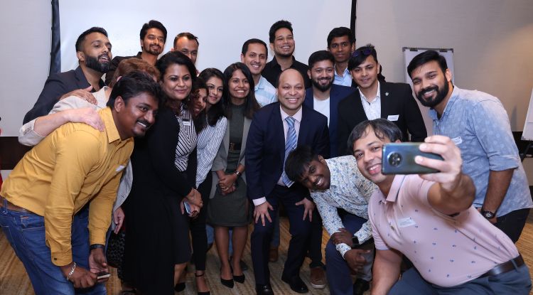 Dr Ziko Konwar hosts alumni events in India