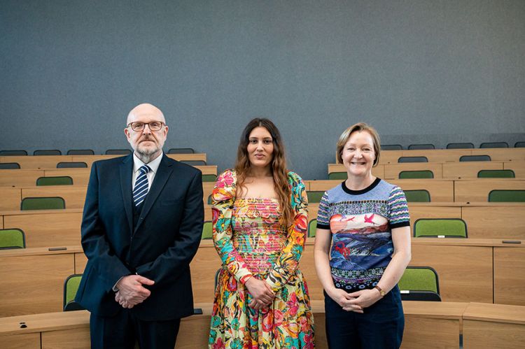 British Council Study UK alumni award winner returns to campus