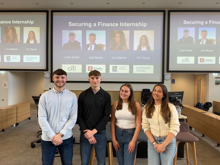 Final Year Banking and Finance Students Inspire Peers