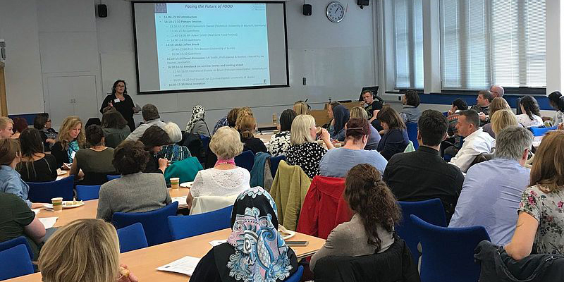 Dr Nicola Bown opening the seminar