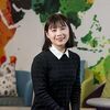 Mengyuan in the Global Lounge