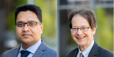 Prof Mohammad Faisal Ahammad and Prof Jeremy Clegg
