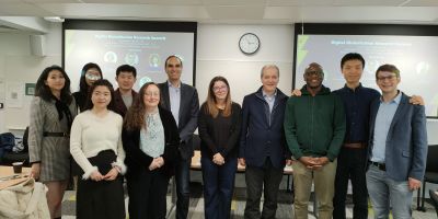 Picture of International Business staff attending the local AIB Digitalization Shared Interest Group (SIG) Kick-off event at LUBS