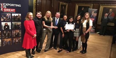 Photograph of the winners