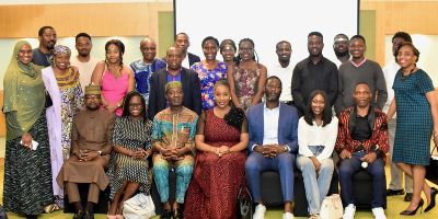 A group photo of our alumni in Lagos Nigeria