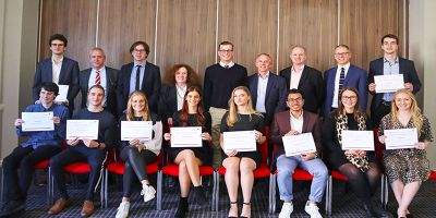 Group photograph of the prize winners
