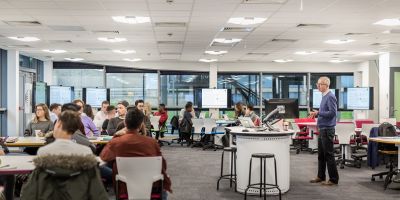 Photo of Tony Morgan Delivering an Innovation workshop