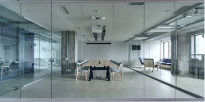 Modern empty office