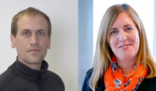 Sam Farley and Julie Dennis