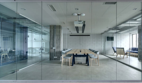 Modern empty office