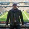 Phil Spooner at the Super Bowl stadium
