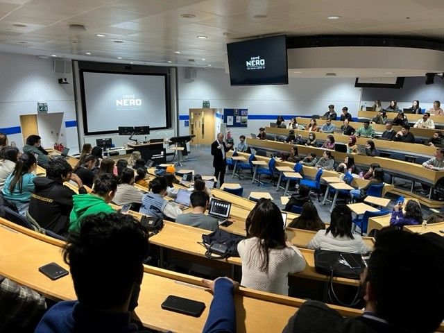 CEO of Caffè Nero UK visits the Business School