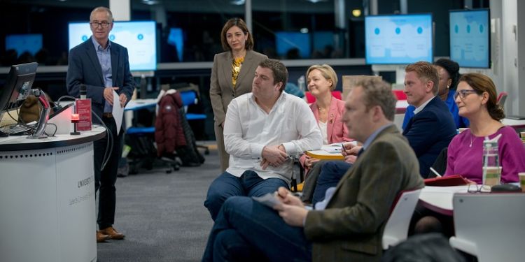 Photo of senior industry and academic panel judges 