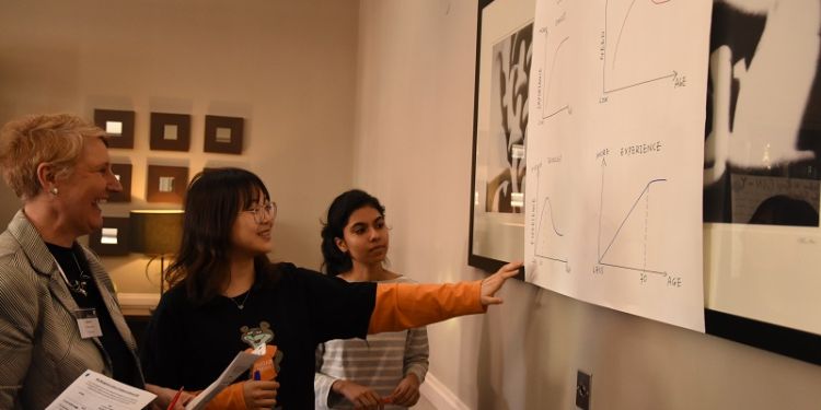 Influential Business Leaders Collaborate with Management Students