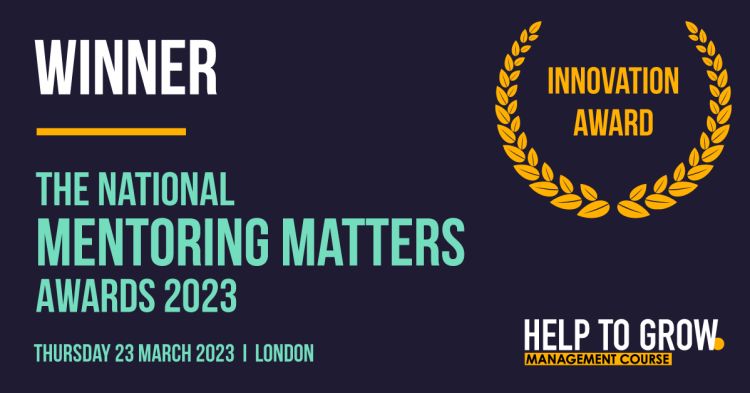 One of our Help to Grow Mentors wins Prestigious Award